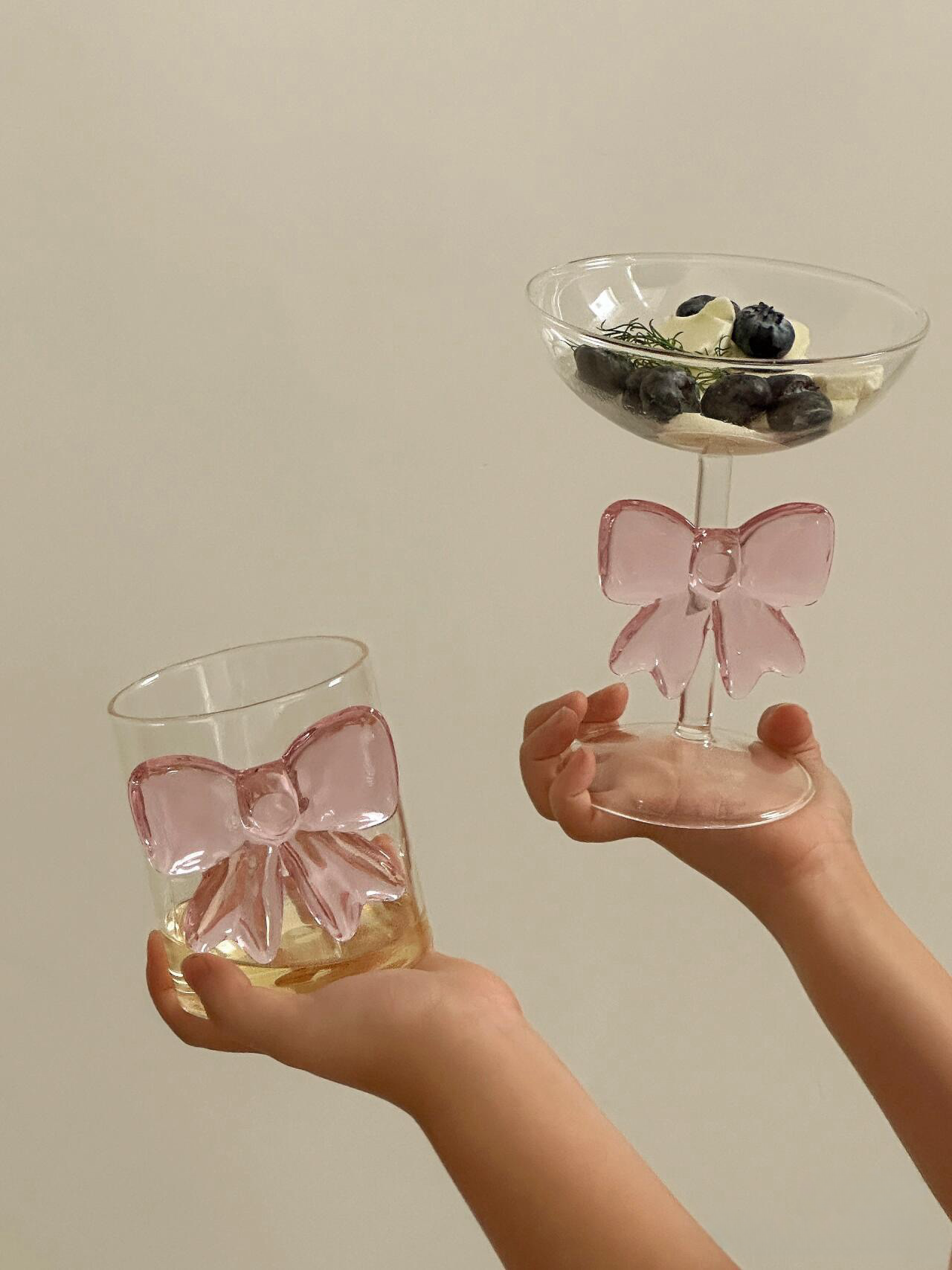 INSPECIAL HOME – wholesale Cocktail/liquor glass – Handmade Cute Elegant Bow Cocktail Wine Glass Case Of 82