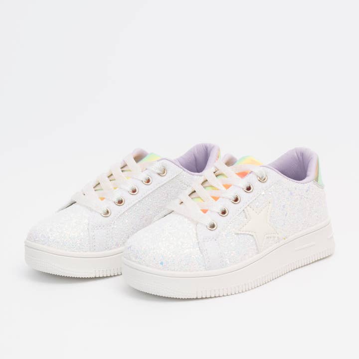 Marie Nicole Clothing - Wholesale Lifestyle Sneakers - Kids - Girls' Sparkle Star Sneaker2