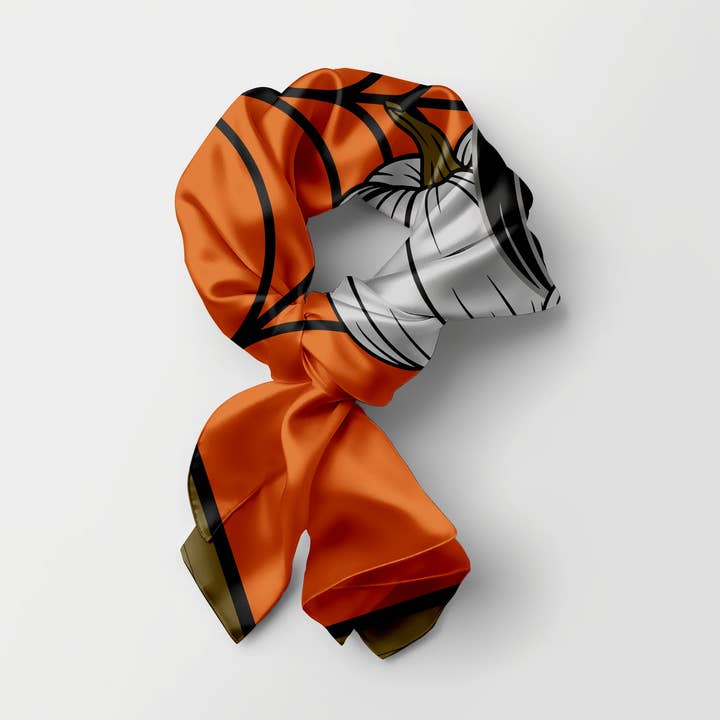 Silver Halloween - Bandana 45cm for wholesale by C A Taylor