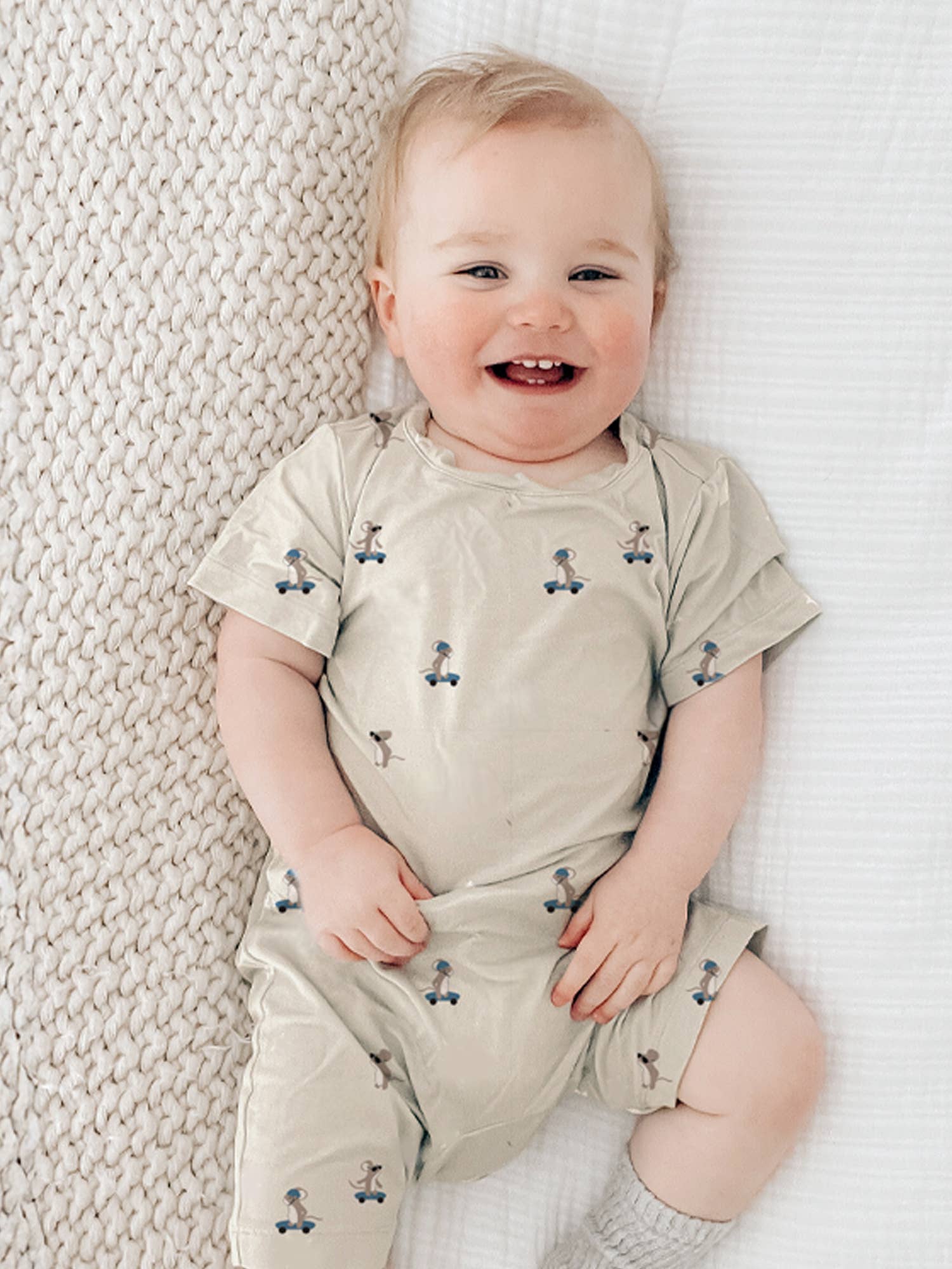 gunamuna - Wholesale Jumpsuit - Baby - COTTON SHORTIE ROMPER12