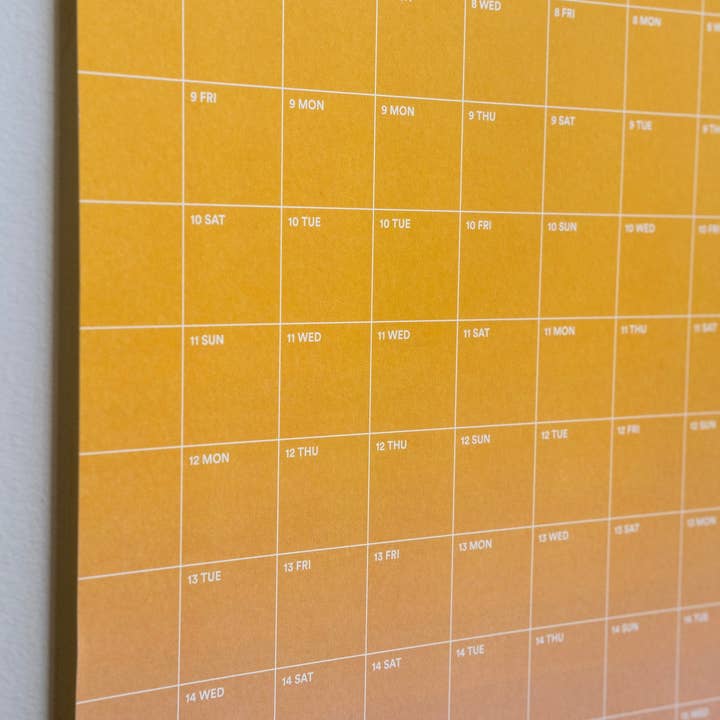 Yearcalendar - Wholesale Calendar - 2026 Gradient 40x100cm4