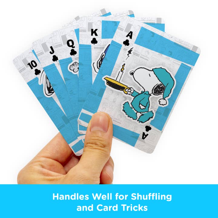 AQUARIUS, GAMAGO, ICUP, & ROCK SAWS by NMR Brands - Wholesale Playing Cards - Peanuts Snoopy Playing Cards