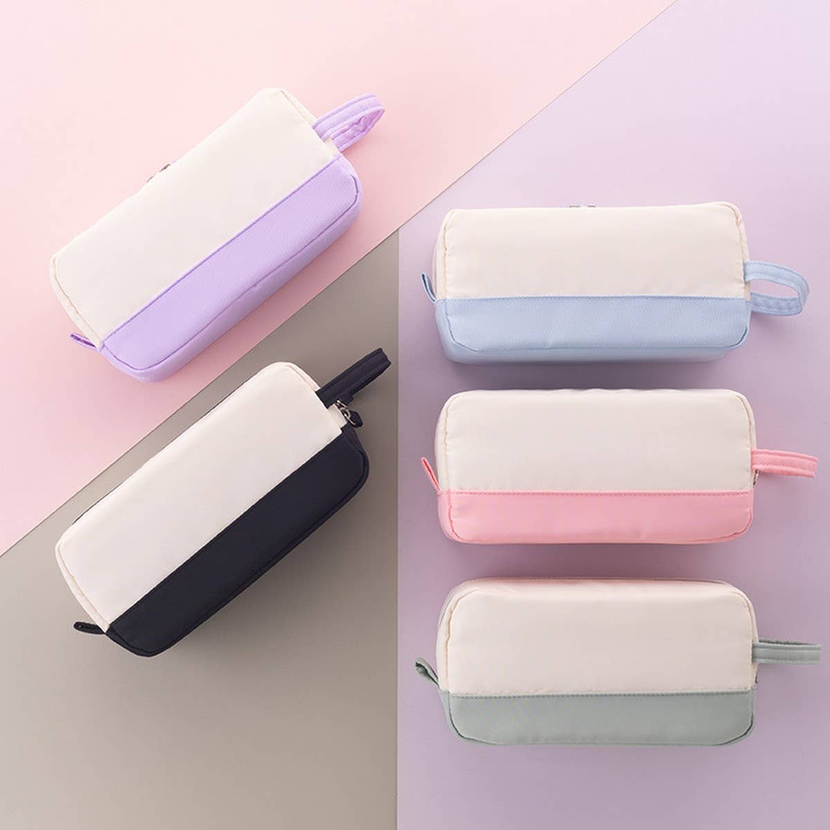 ACCITY - Wholesale Pencil Case/Pouch - NEW LARGE CAPACITY DOUBLE LAYER PENCIL CASE_CWMM19795