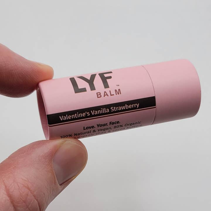 LYF BRANDS - Wholesale Lip Balm - LYF Balm - World's Best 100% Natural Vegan Lip Balm - Valentine's2