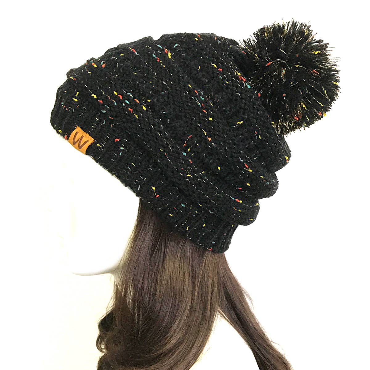 Wrapables.com - Wholesale Beanie - Women's - Wrapables Warm Knit Confetti Beanie with Pom Pom32