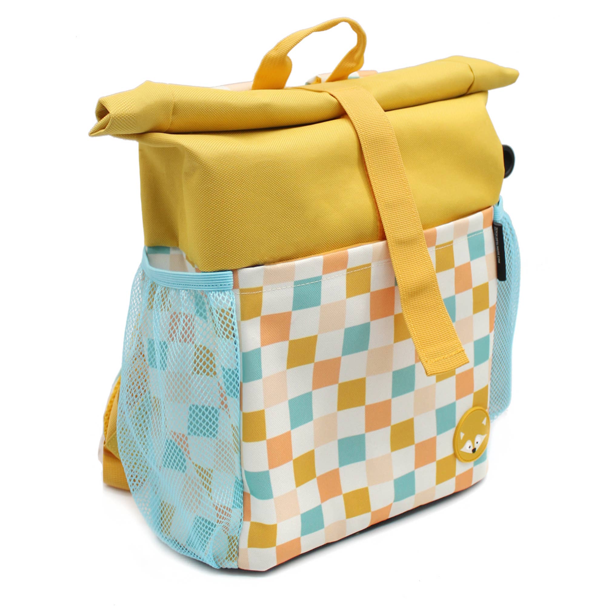 Les Déglingos, France - Wholesale Backpack - Kids - LES DEGLINGOS ROLLTOP BACKPACK CYRANOS THE FOX - 41CM1