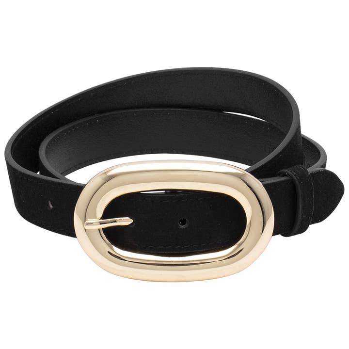 Oblige by G - Wholesale Belt - Women's - Genuine Suede Leather Belt BT-26219