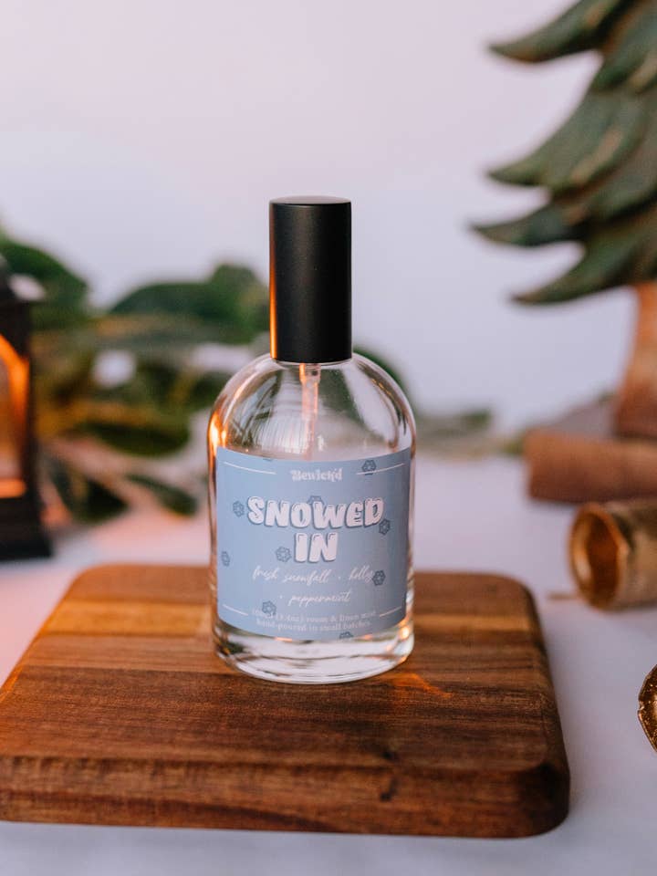 Snowed In Room Spray - Book-Inspired Luxury Scented for wholesale by Bewick'd Studio