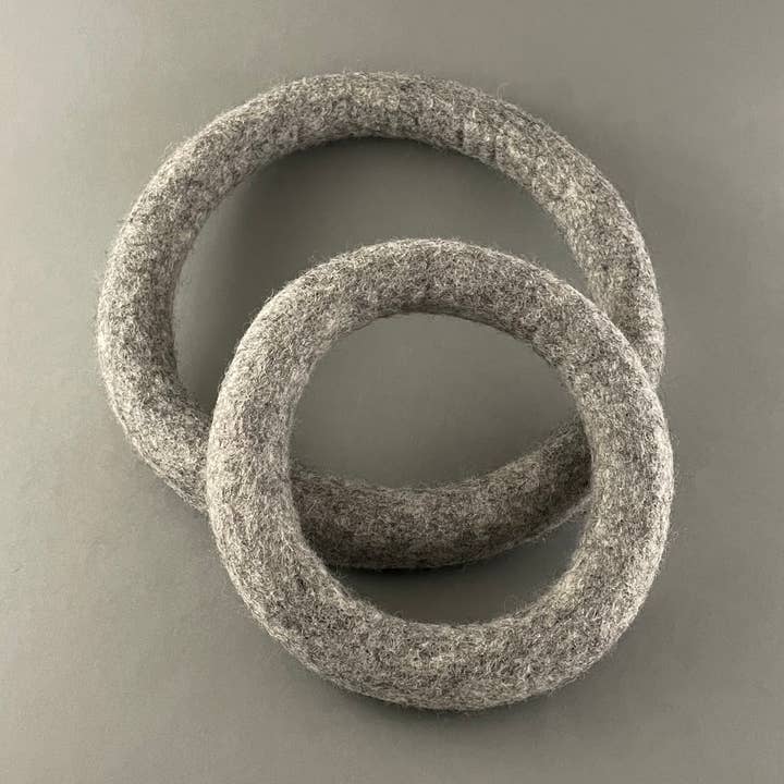 Pawsome Pet Toys - Wholesale Pet Toy - Dog - Wool Ring Dog Toy, Durable and soft puller toy, Dog Frisbee1