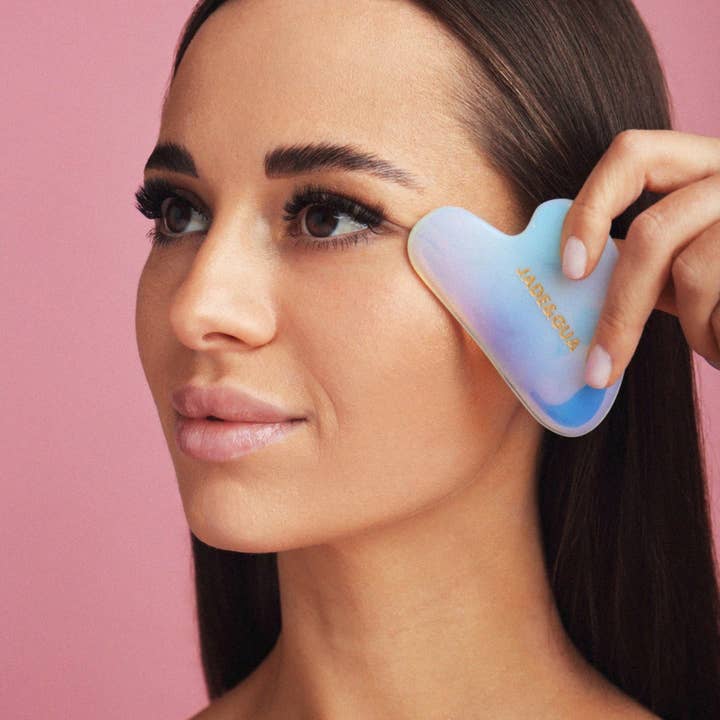 Jade&Gua – wholesale Gua Sha tool – Opalite Gua Sha Facial Tool2