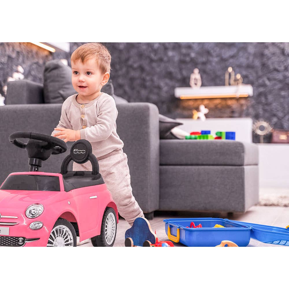 Devessport – wholesale Toy car/truck – Child – Fiat 500 Ride-on Ride - Pink2