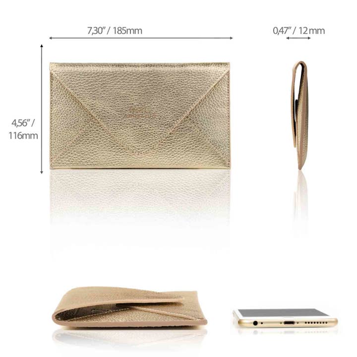 Londo - Wholesale Wallet - Women's - Otto Angelino Top Grain Leather Wallet, Multiple Slots Money, ID, Cards, Smartphone, RFID Blocking, Unisex35