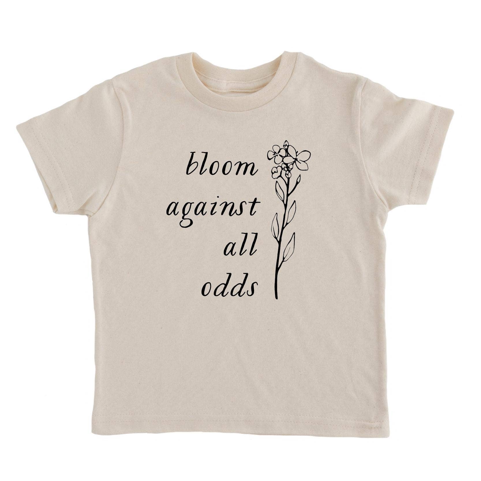 Nature Supply Co - Wholesale Screen Printed T-Shirt - Kids - Bloom Against All Odds T shirt | Kids Graphic Tee6