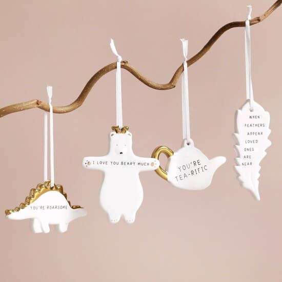 Lisa Angel - Wholesale Ornament - When Feathers Appear Hanging Decoration2
