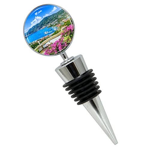 St Thomas Us Virgin Islands Wine Bottle Stopper In Gift Box for wholesale by City Souvenirs