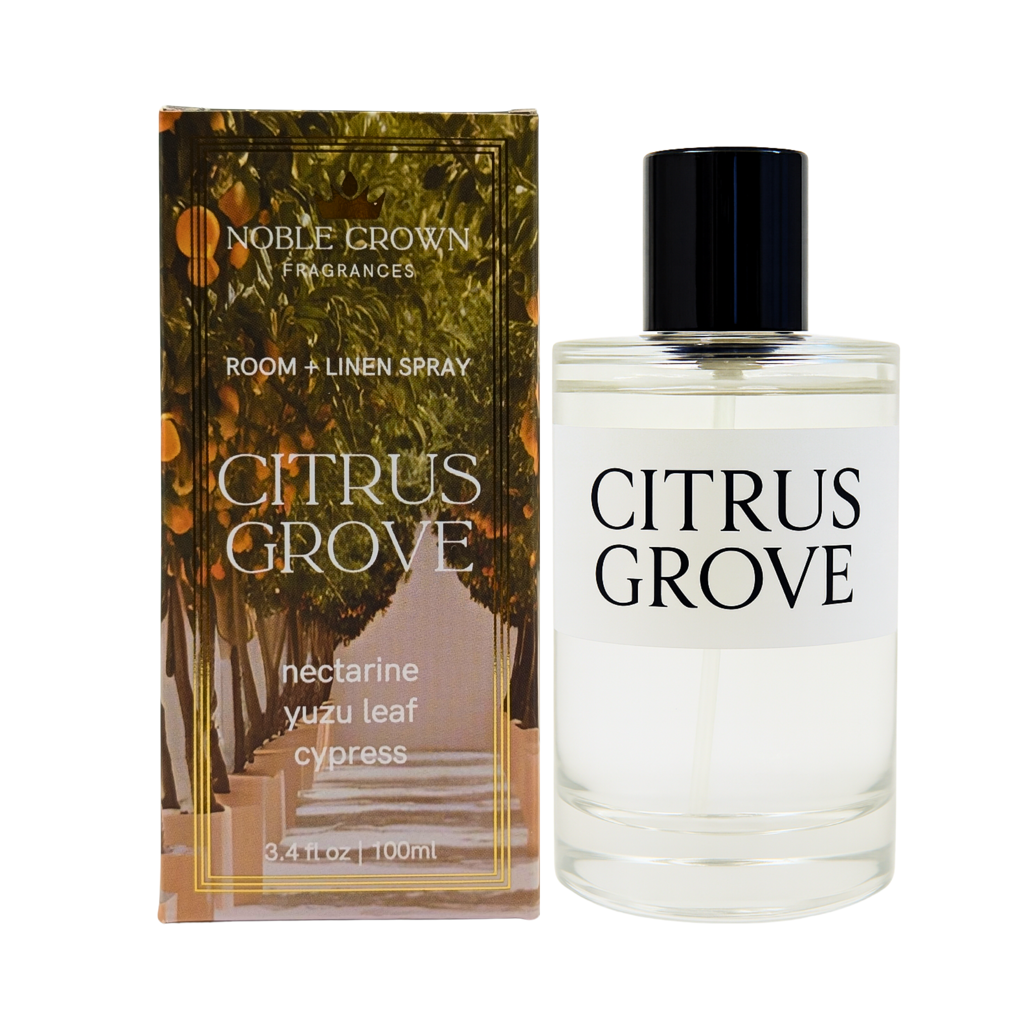 Noble Crown Fragrances - Vendita all'ingrosso Spray per tessuti e ambienti - Spray per Ambienti e Tessuti Agrumi1