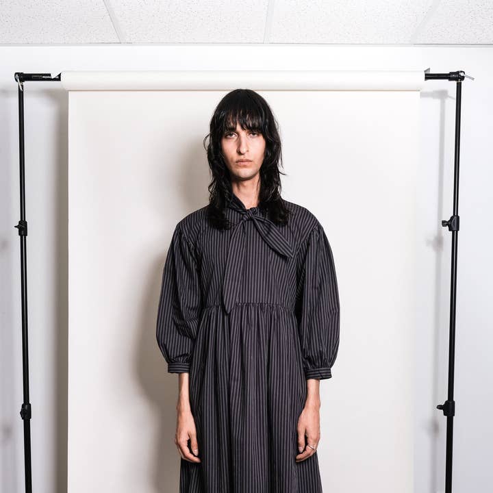 Therise Dress in Black Stripe and other Purchase Wholesale paillis d'ardoise. Free Returns & Net 60 Terms on Faire trending on Faire.