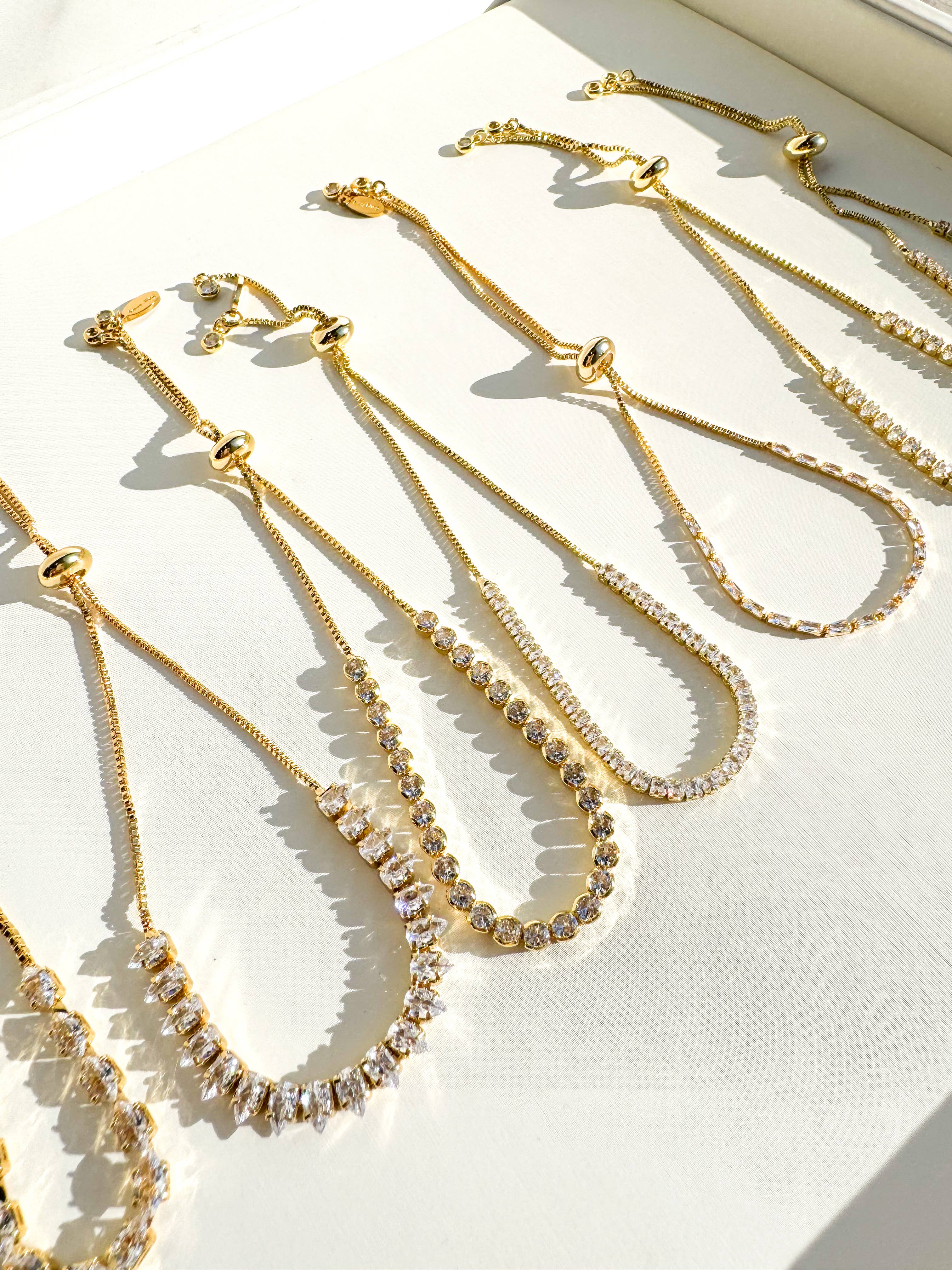 Savvy Bling - Wholesale Tennis Bracelet - Semi Precious Pave Adjustable Bracelets11