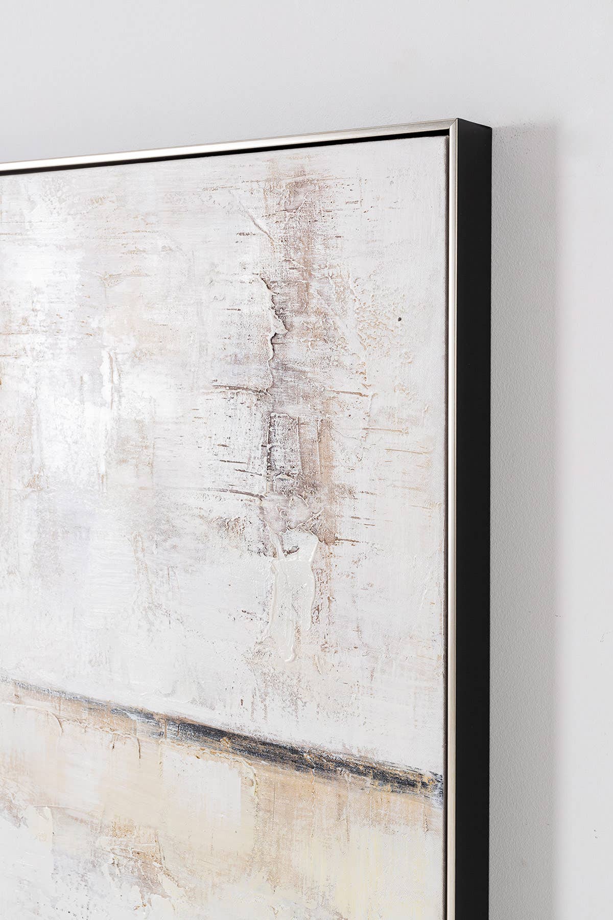 Gdeco - Wholesale Painting/Drawing - Oil Painting, Silver Frame 90X120X3.5 Cm3