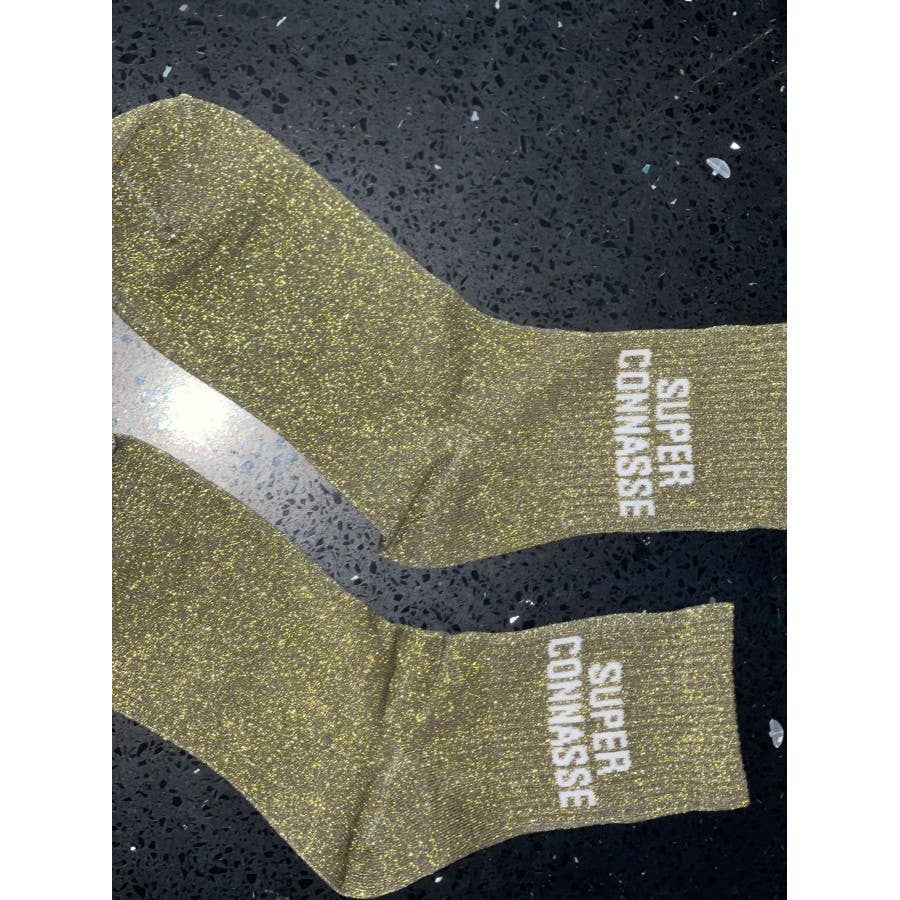 BALOTTI - Wholesale Socks - Women's - Glitter socks SUPER BITCH Funny friend GIFT Christmas1