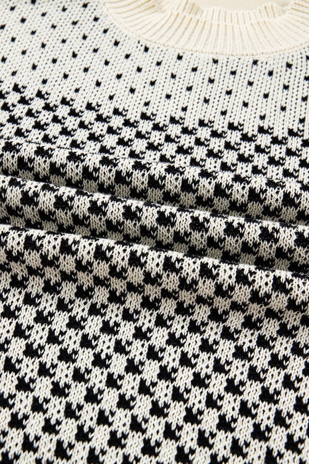 Judith Sleeve Knit Sweater - Black for wholesale on Faire9