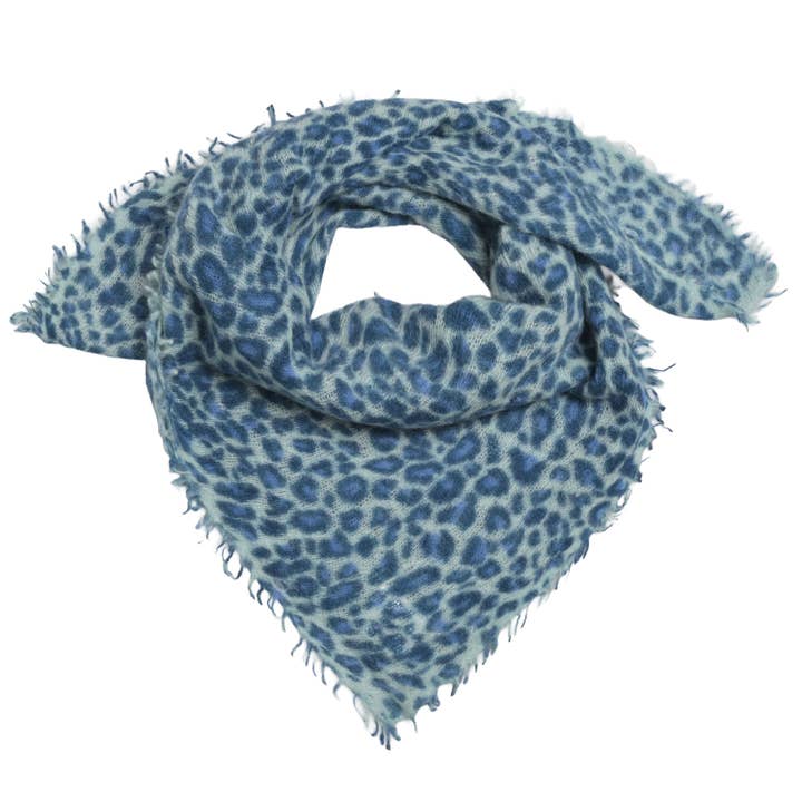 Bandana in cashmere Leo-cs in Mint Sorbet per la vendita all'ingrosso da parte di cute stuff GmbH