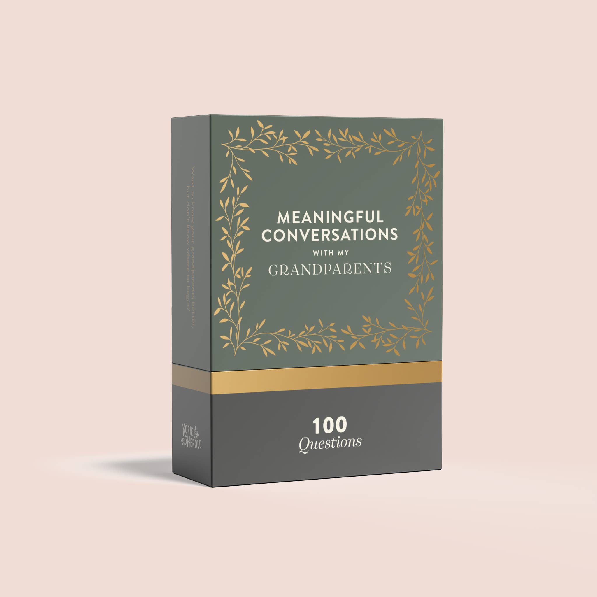 Paige Tate & Co. - Wholesale Stationery/notecard set - Meaningful Conversations with My Grandparents Card Deck