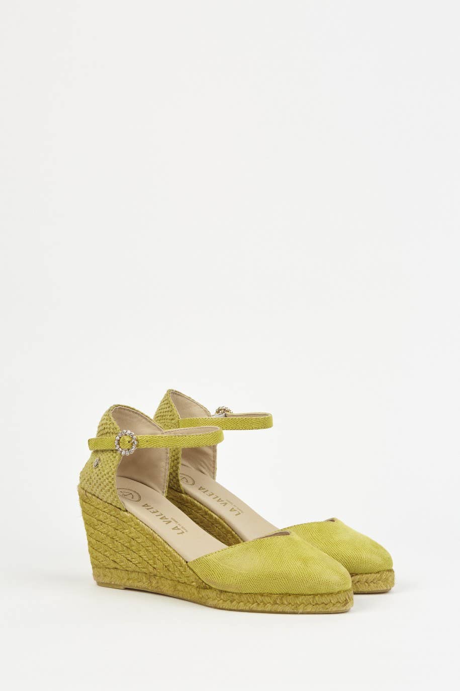 La Valeta Espadrilles-Ibera Factory Shoes slu - Wholesale Lifestyle Sneakers - Women's - Leticia Lima | Lime Green Espadrilles1