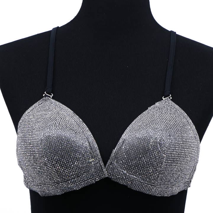 14414-Rhinestone Bra Top for wholesale by Western Fashion