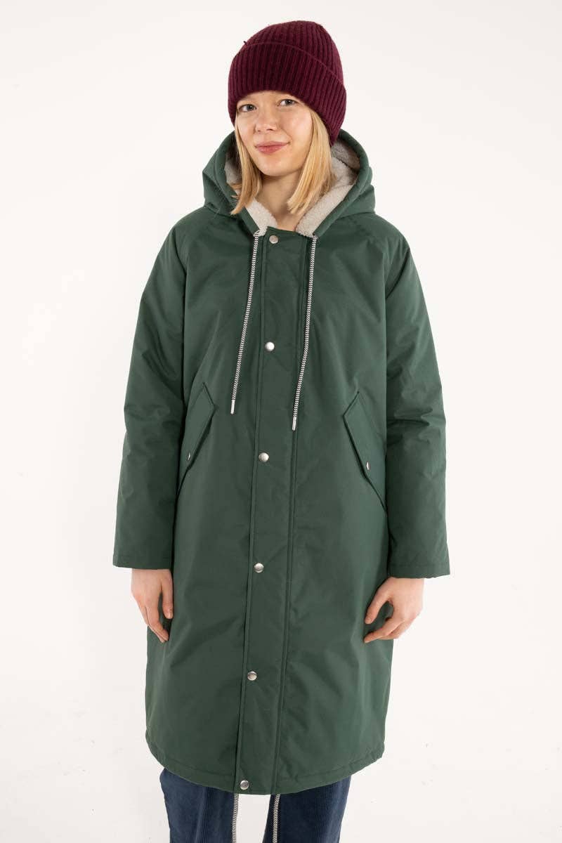 Danefae København – wholesale Parka – Women’s – Danecoast Winter Parka Dark Forest1