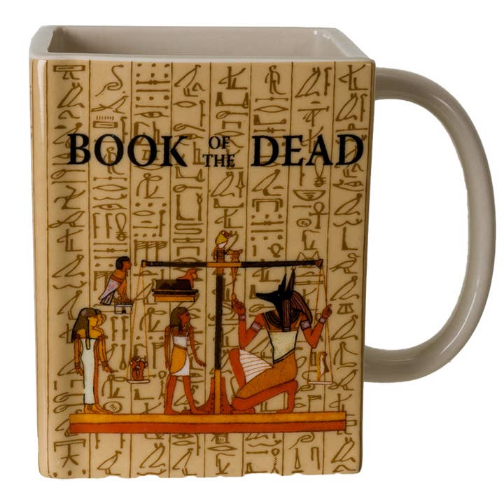 Book of The Dead Book-Shaped Mug for wholesale by Pacific Trading