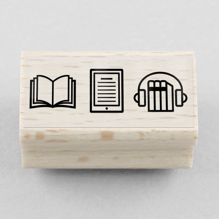 Carimbos Livros 30 x 10 mm por atacado de Merry and Bright