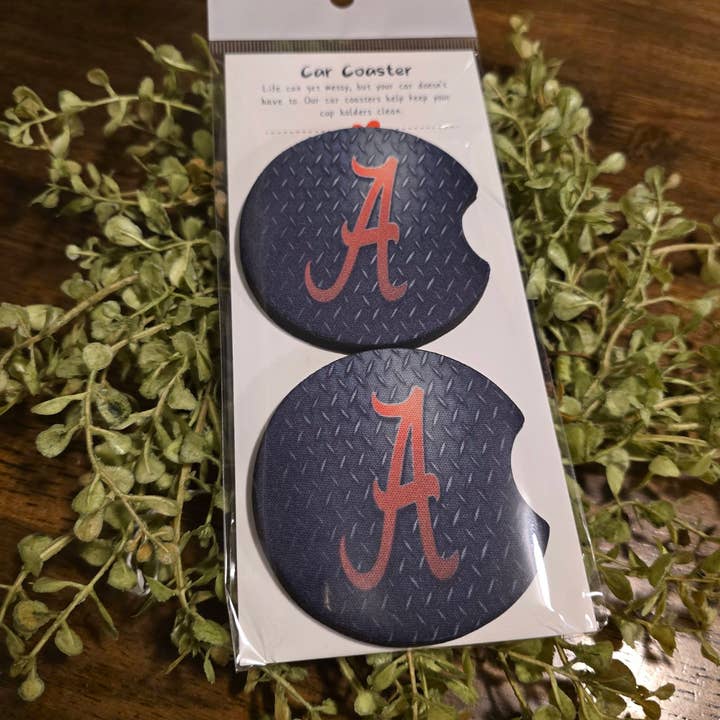 Autocoasterset voor wholesale door Magnolia On Main LLC