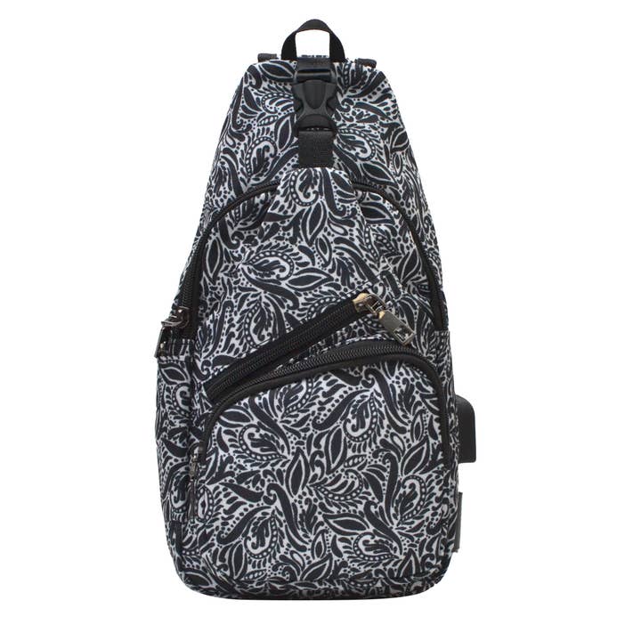NEW PRINTS! Nupouch Anti-Theft Daypack Bag Small: 3 PRINTS for wholesale by Calla Products