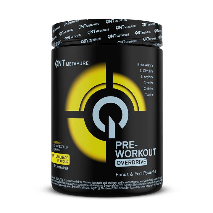 Gudis - Wholesale Powdered Health Drink - Pre-Workout Overdrive Sweet Lemonade 390g0