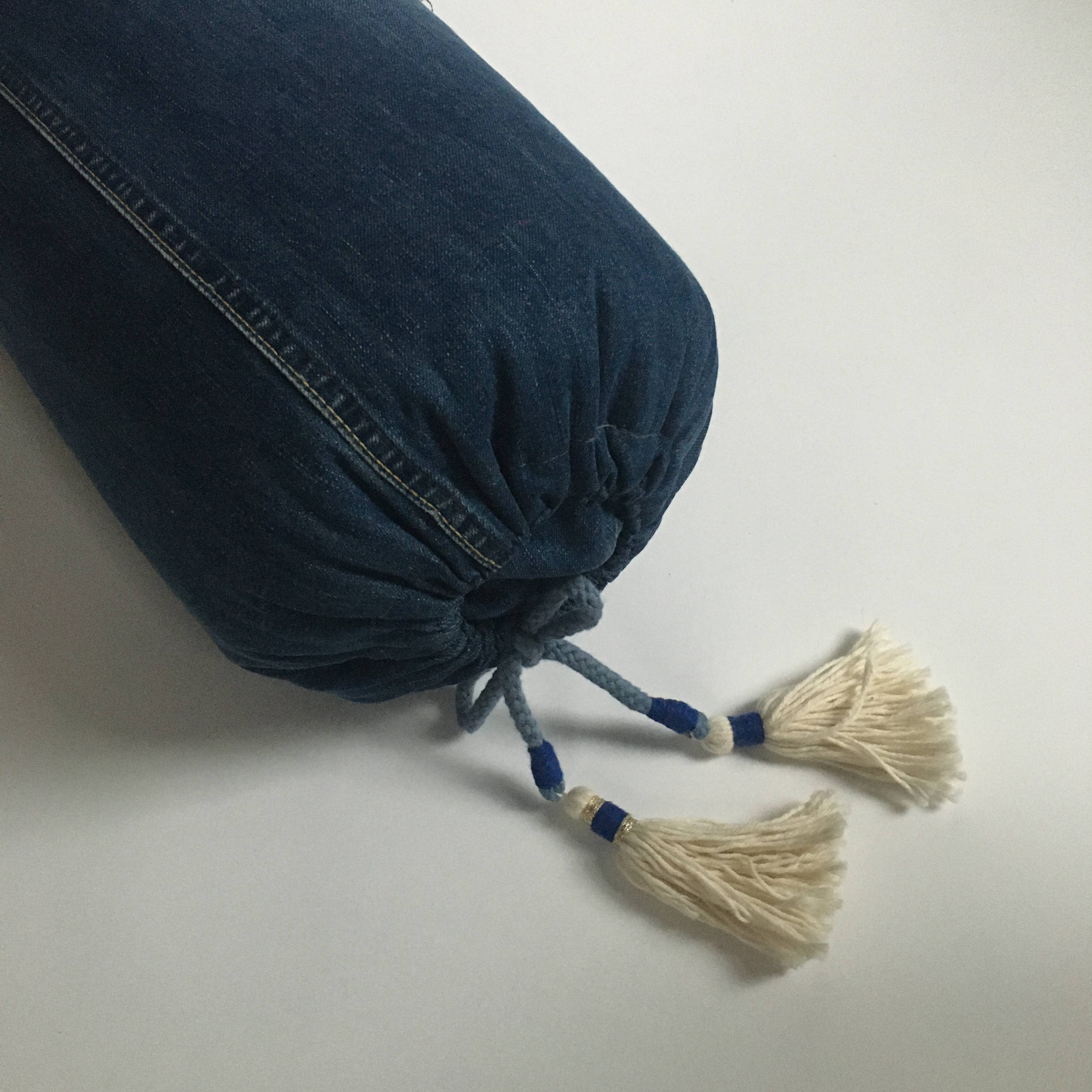 reinc. - Wholesale Yoga Block/Bolster - Organic yoga bolster large, denim, recycled5