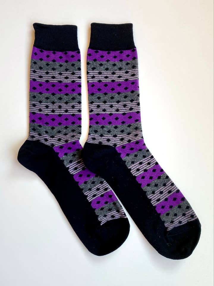 Rayas moradas y grises para venta al por mayor de Kit Carson Accessories