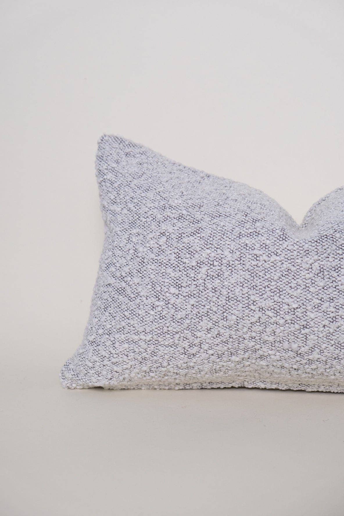 Twenty Third by Deanne - Wholesale Lumbar Pillow - Boucle Lumbar: Fog1