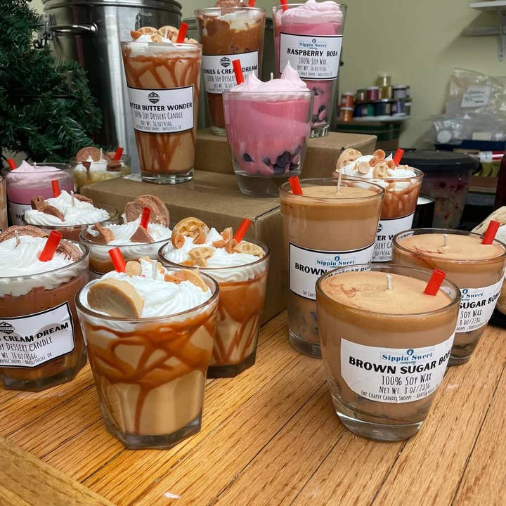 The Crafty Candle Shoppe - Wholesale Novelty Candle - Tall Dessert CAndle Variety Pack - double1
