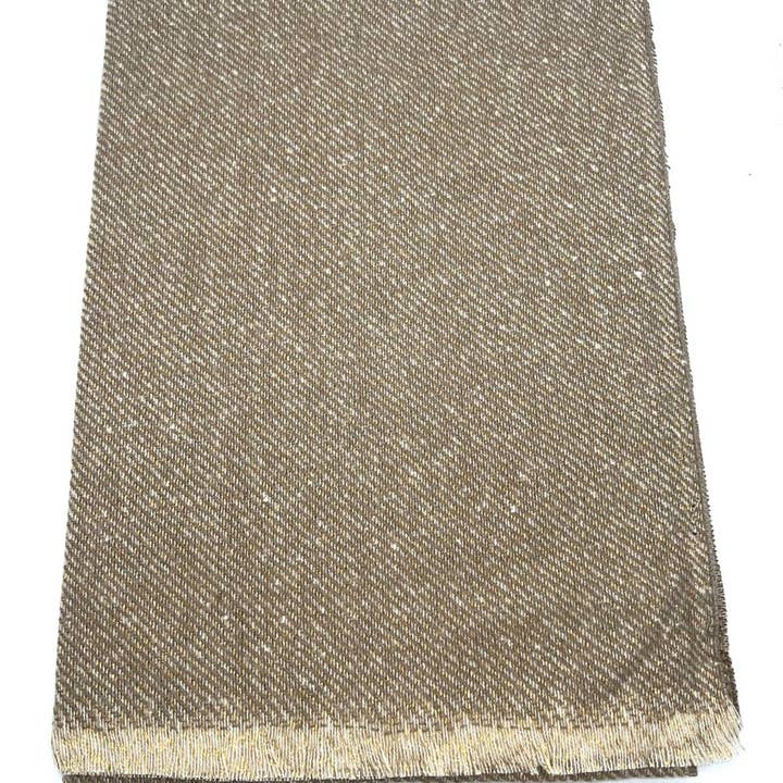 LINETA - Wholesale Scarf - Women's - HH-335 Plain scarf with lurex16