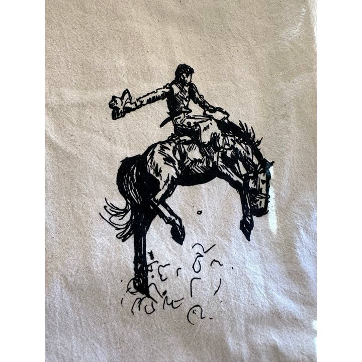 Ok Clothing Co – Engroshandel Viskestykke – Western Rodeo Hest Køkkenhåndklæde - Tilpasningsbart