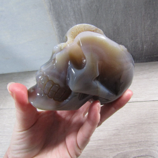 Keystone Crystals – Großhandel Spiritueller Stein/Kristall – Großer Edelstein-Schädel für Kristallfachgeschäfte und Geschenkeläden9