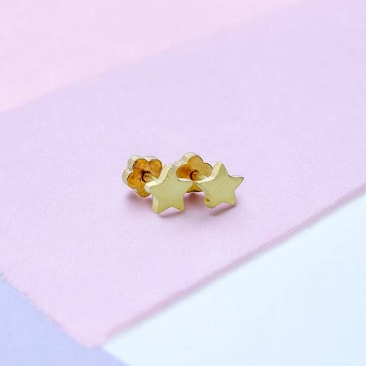 Star Tiny Stud Earrings for wholesale by ETHICGOODS