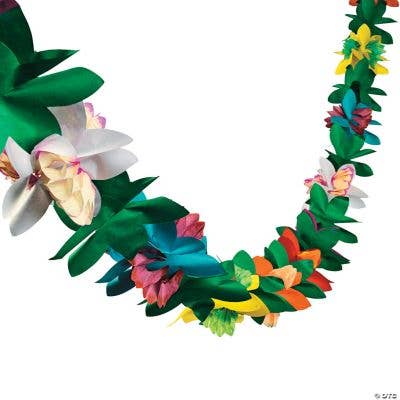 Fun Express - Wholesale Bunting/Garland - PAPER TISSUE FLOWER GARLAND1