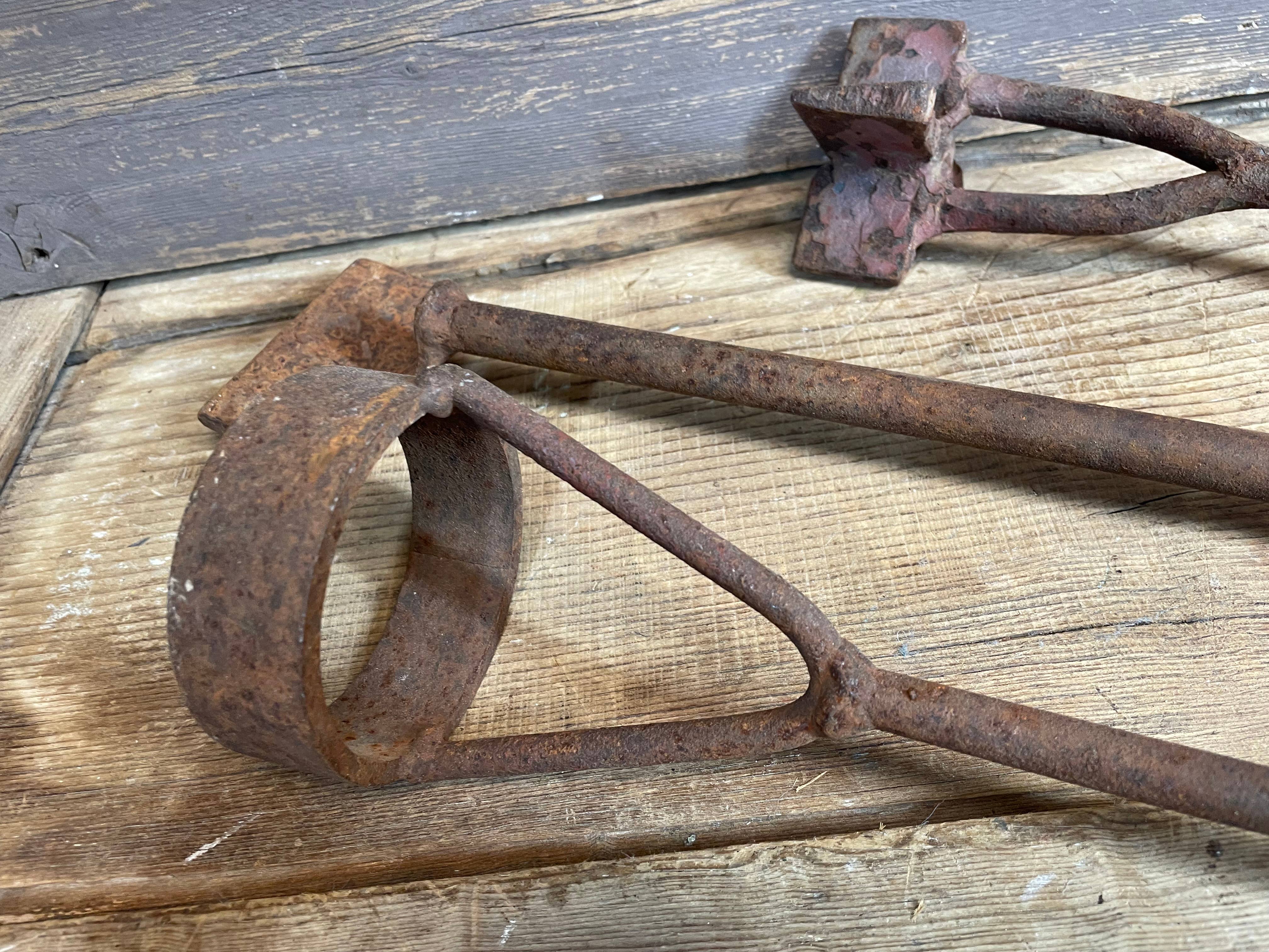 My Amigos Imports - Wholesale Decorative Tabletop Object - Long Branding Iron-Rustic-SR-Metal-Western-Cowboy-3 Ft. Long5