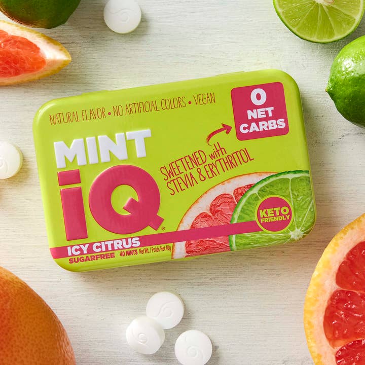 Mint IQ - Agrumes glacés - 144 carats pour la vente par Big Sky Brands Inc.
