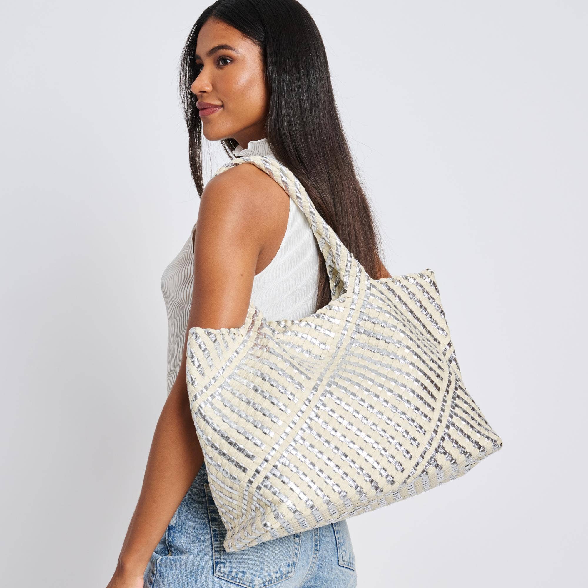 Moda Luxe – Engroshandel Tote bag - Dame – Solana flettet taske19