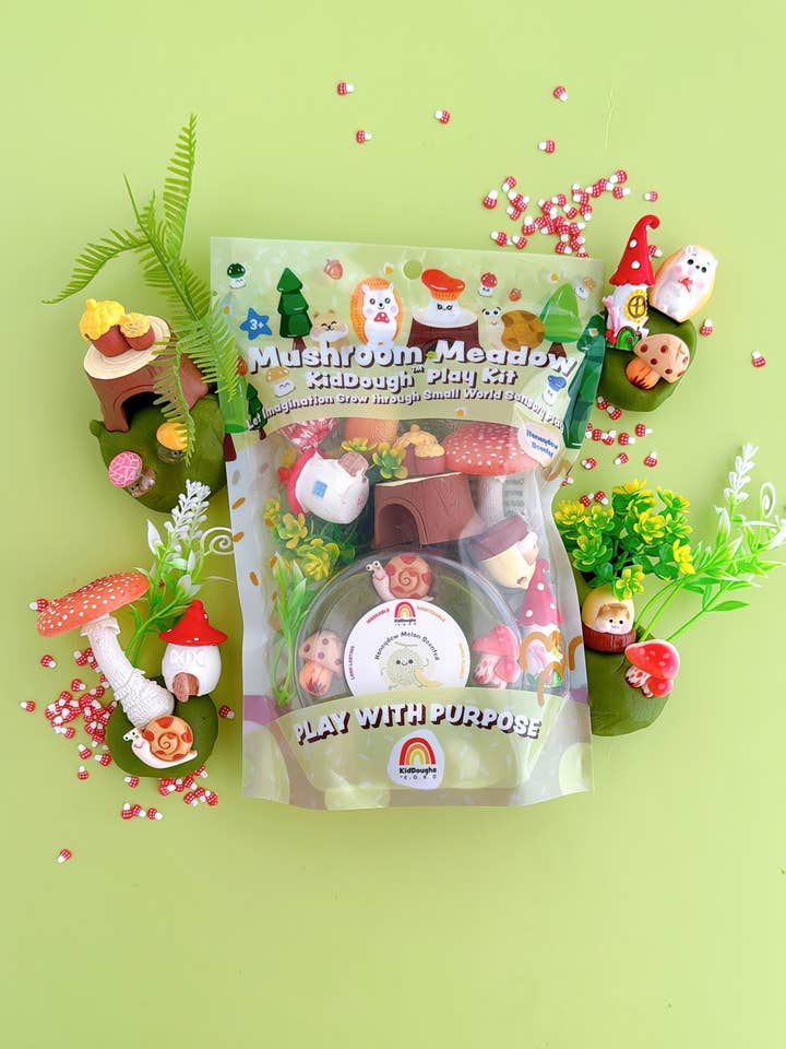 Svampeng Kløver BørneDej Lege Sæt for engroshandel hos Earth Grown KidDoughs (KidDoughs by EGKD)