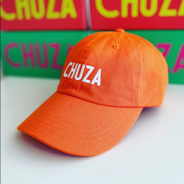 Chapeau Orange Chuza pour la vente par CHUZA