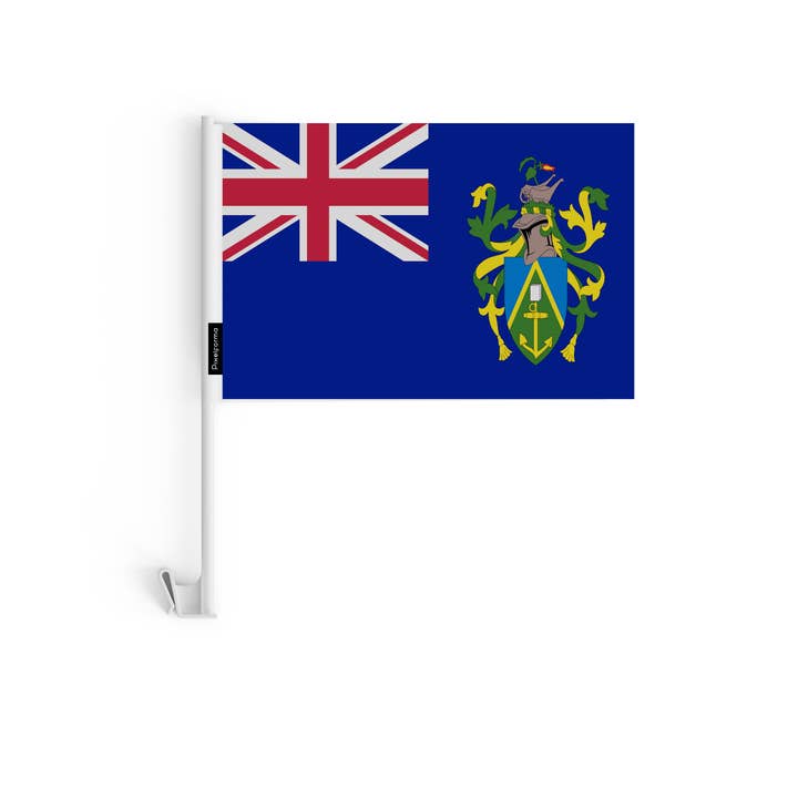 Pixelforma - Wholesale Flag - Pitcairn Islands Car Flag in Polyester